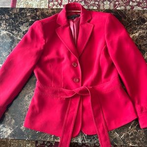 Anne Klein red blazer size 4